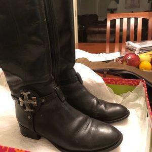 Tory Burch black boots